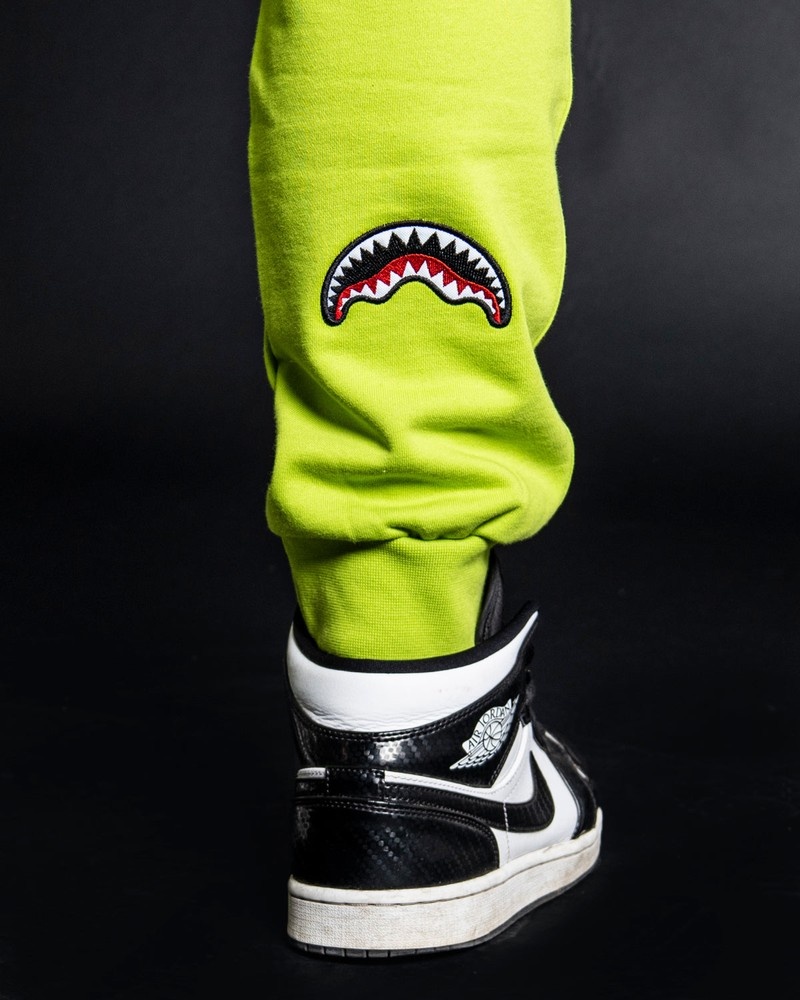 Green Sprayground Joggers Spray Men's Pants | 337187831