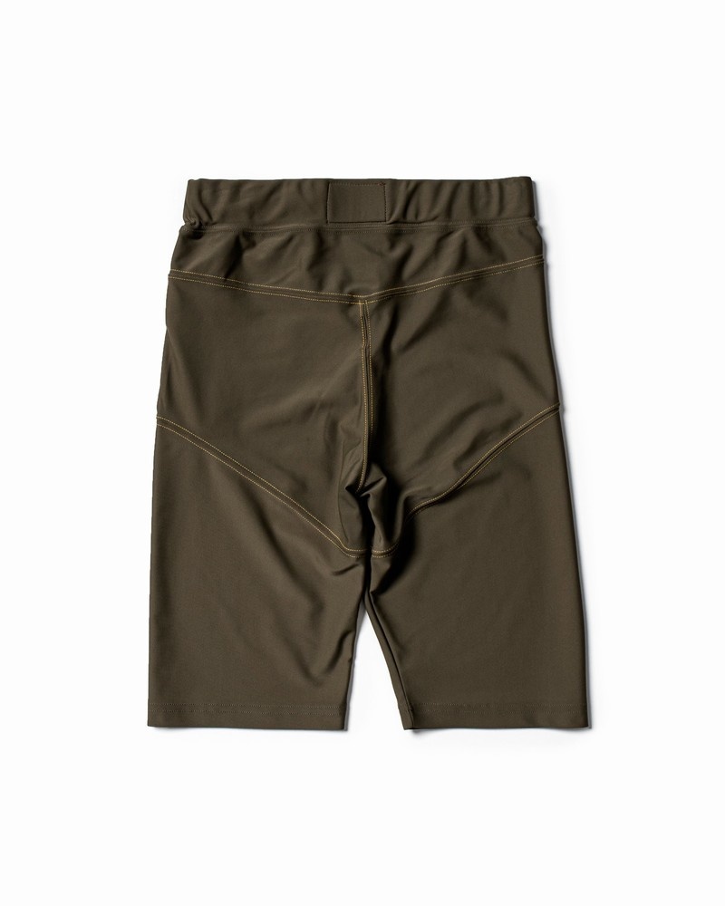 Green Sprayground Leggings Slim Women's Shorts | 399996143