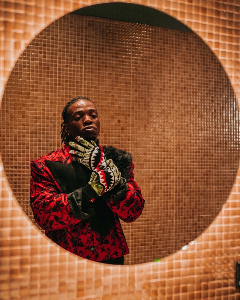 Green Sprayground Mama I Made It Large Men's Gloves | 553923345