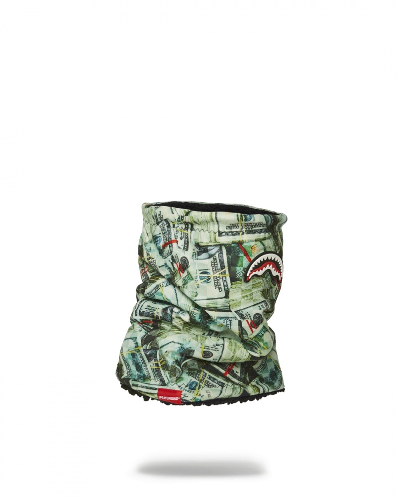Green Sprayground Mama I Made It Men's Neck Warmer | 907248429