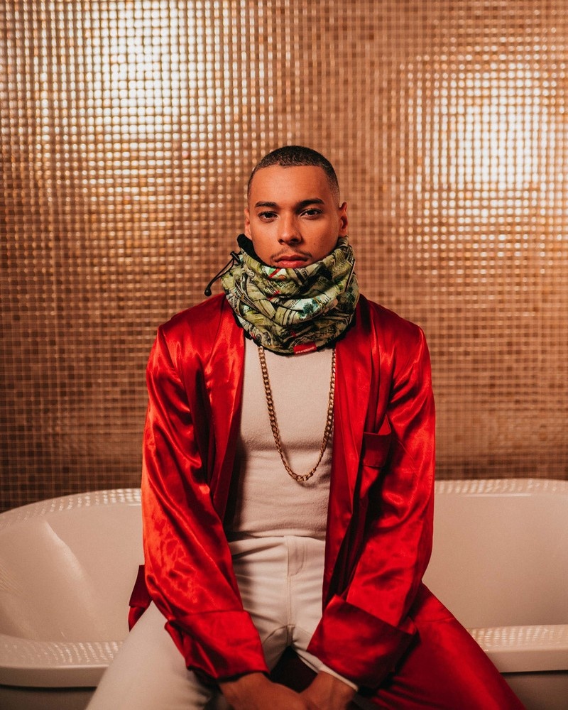 Green Sprayground Mama I Made It Men's Neck Warmer | 907248429