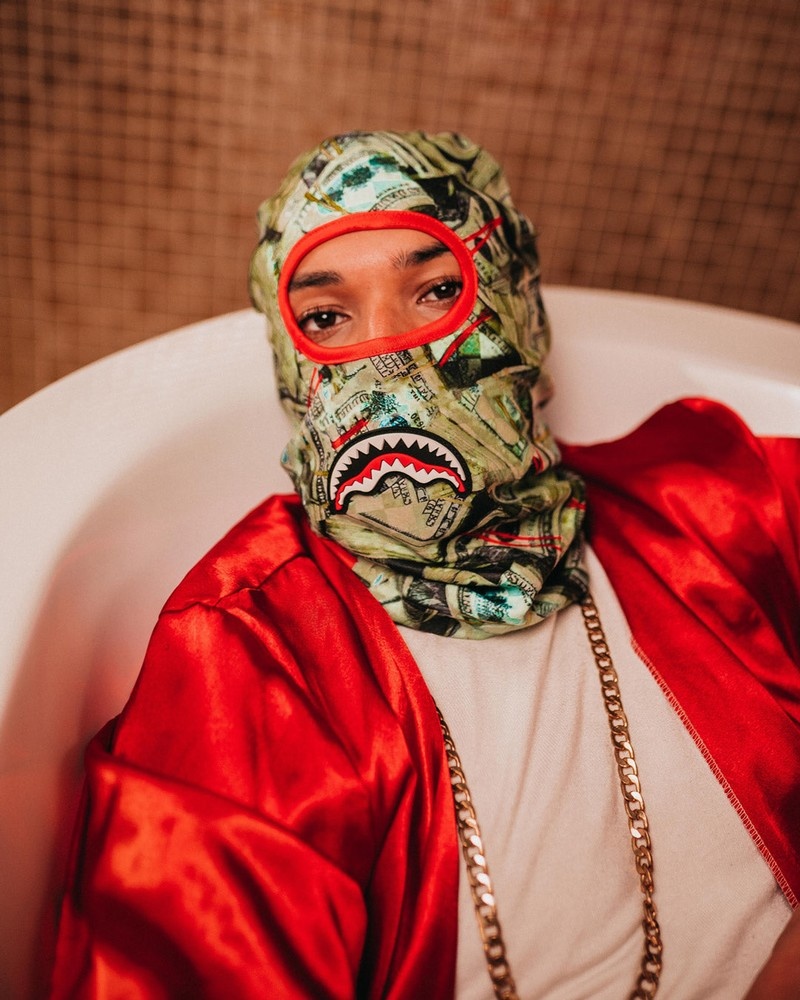 Green Sprayground Mama I Made It Men's Ski Masks | 599309801
