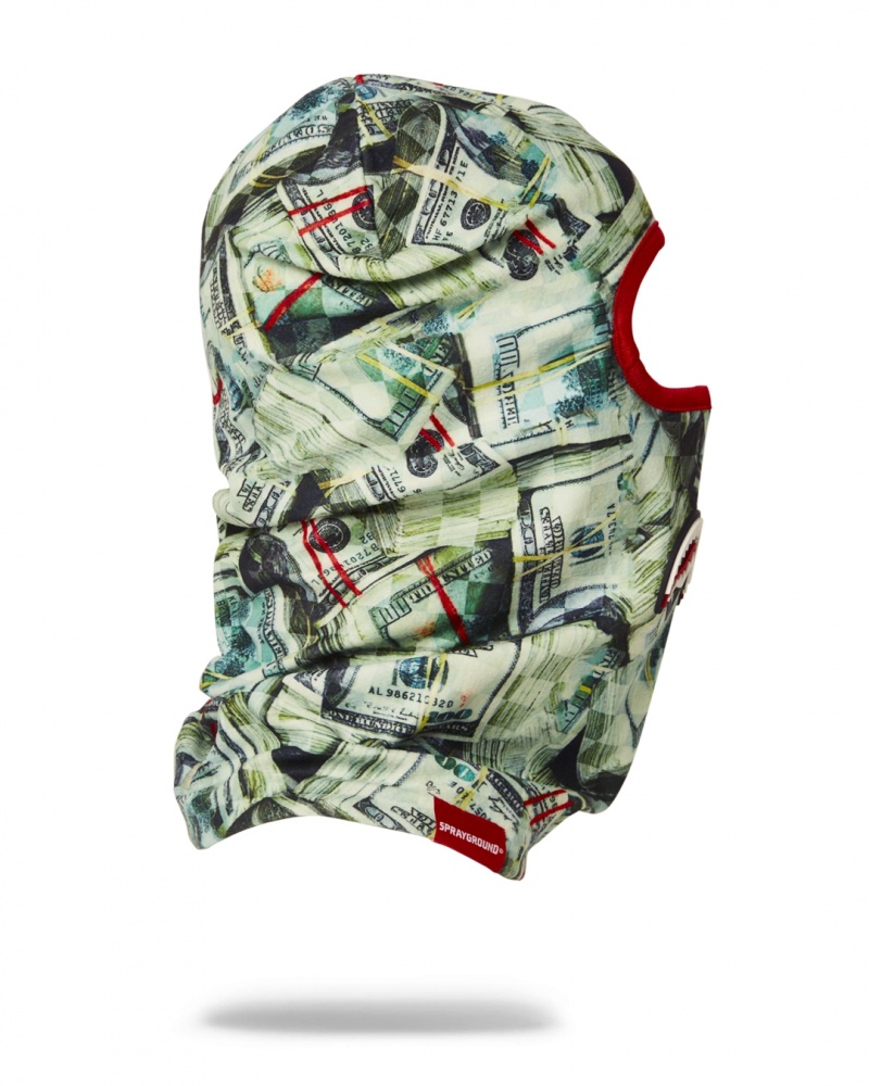 Green Sprayground Mama I Made It Women's Ski Masks | 895930933