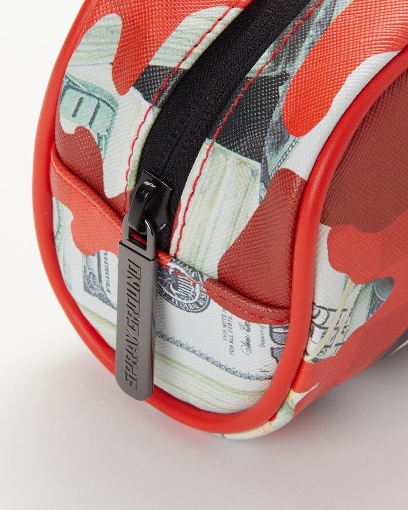 Green Sprayground Panic Attack Men's Pouches | 183170882