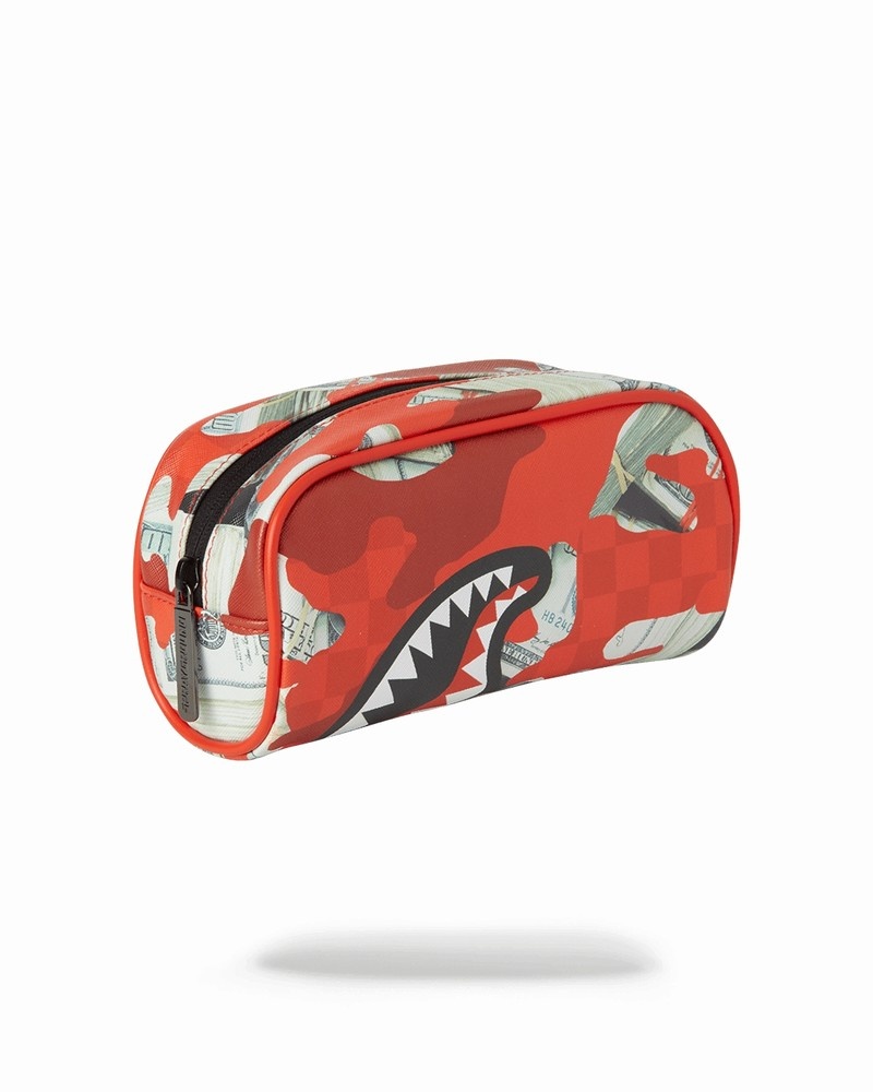 Green Sprayground Panic Attack Men\'s Pouches | 183170882