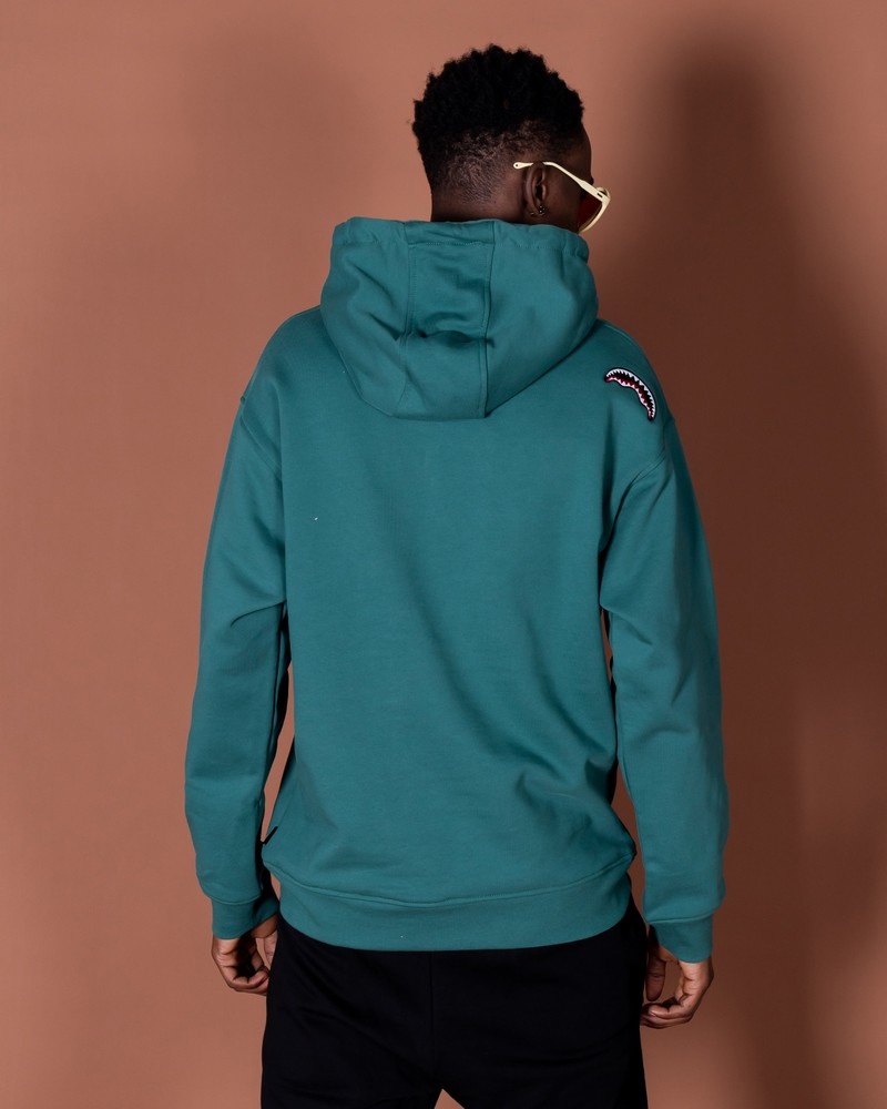 Green Sprayground Pray Men's Hoodie | 641741888