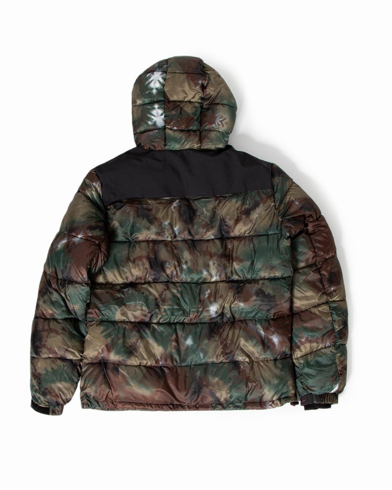 Green Sprayground Sg Camoshark Women's Down Jackets | 662060110