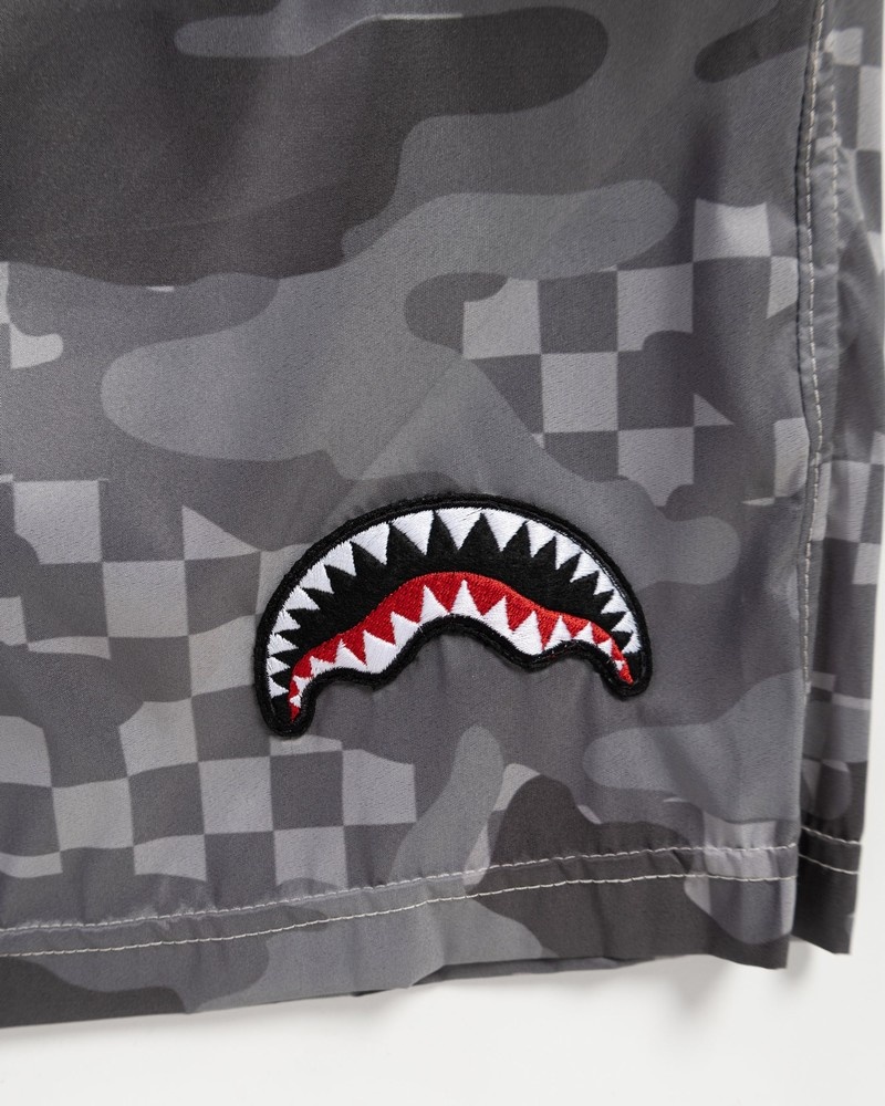 Grey Sprayground 3 Am Kids' Swim Trunks | 930529387