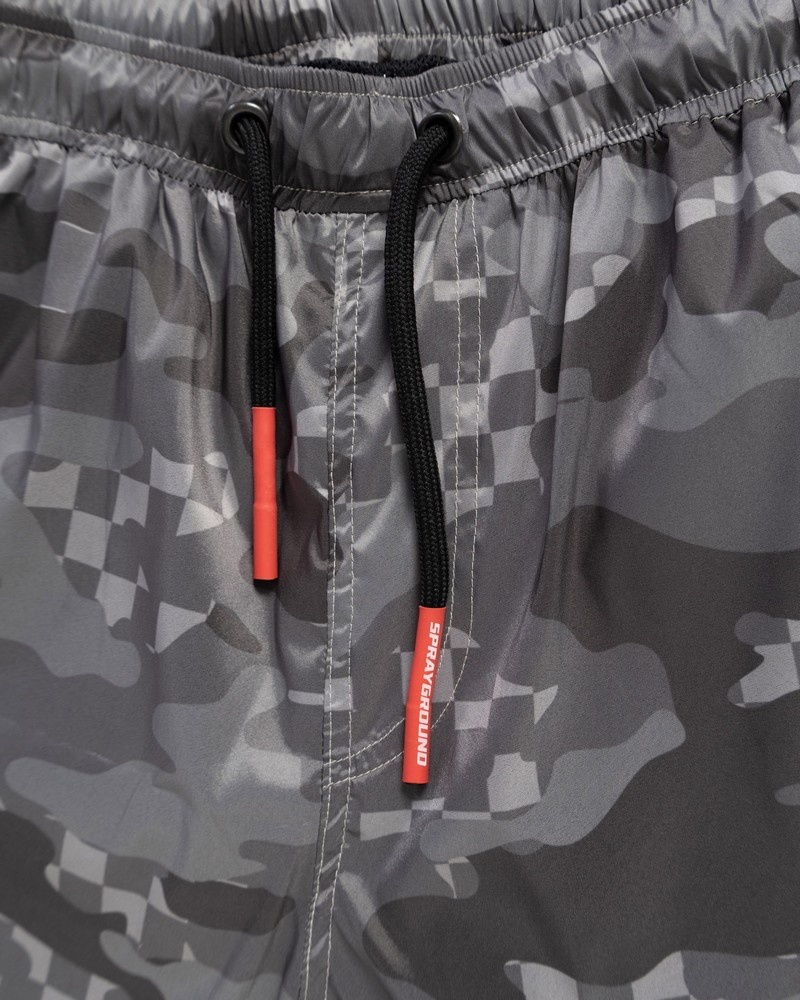 Grey Sprayground 3 Am Kids' Swim Trunks | 930529387