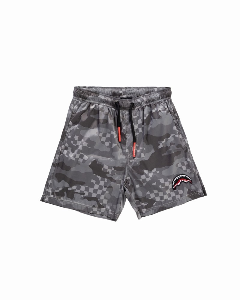 Grey Sprayground 3 Am Kids\' Swim Trunks | 930529387