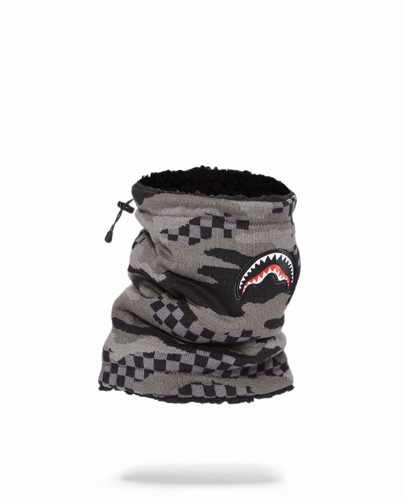 Grey Sprayground 3 Am Women's Neck Warmer | 135873210
