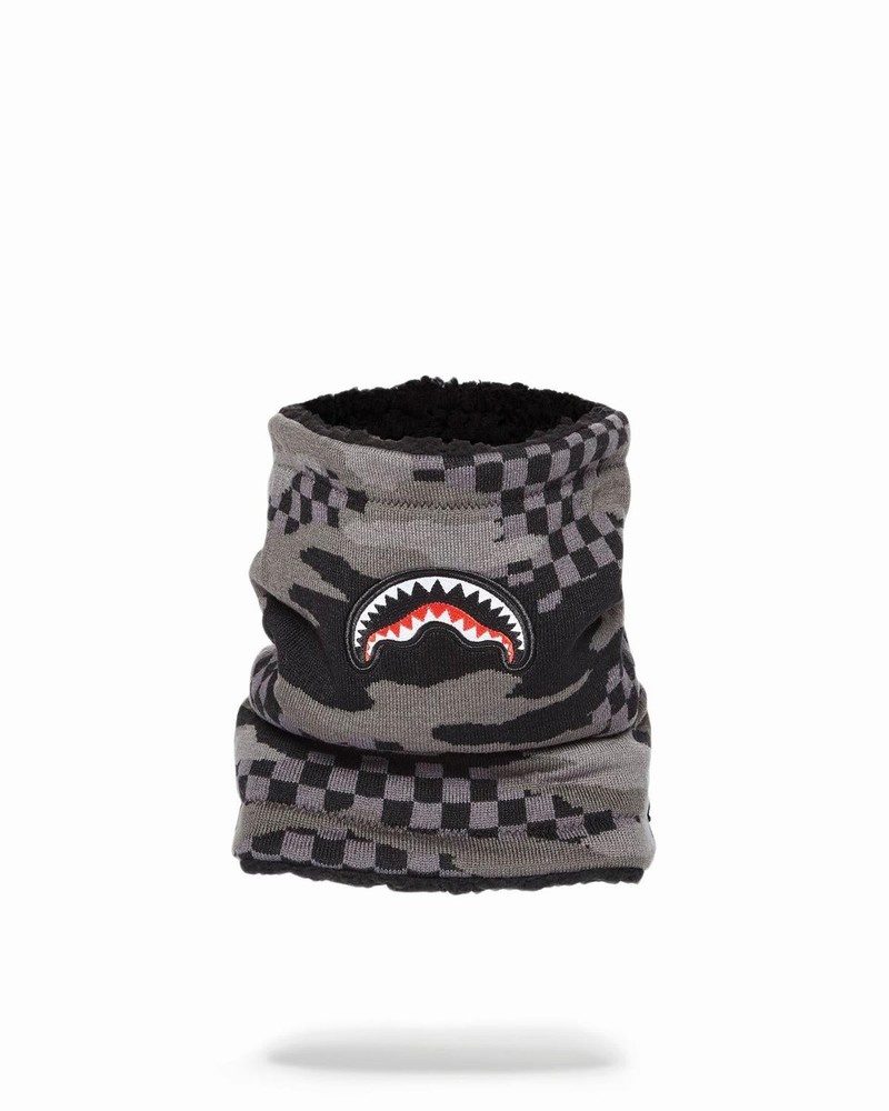 Grey Sprayground 3 Am Women\'s Neck Warmer | 135873210