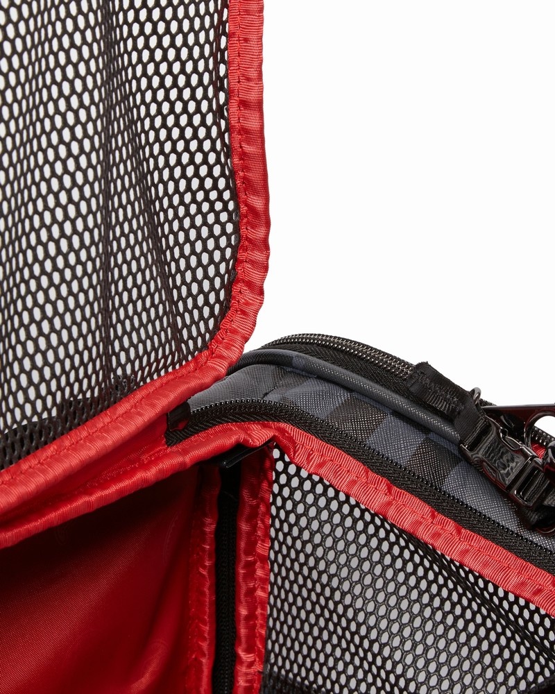 Grey Sprayground 3am Pet Carrier Men's Handbag | 781009433