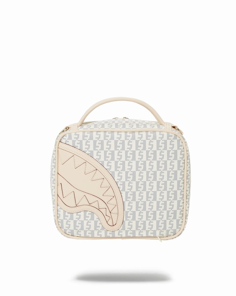 Grey Sprayground Crème De La Crème Snack Pack Insulated Men's Handbag | 99179490