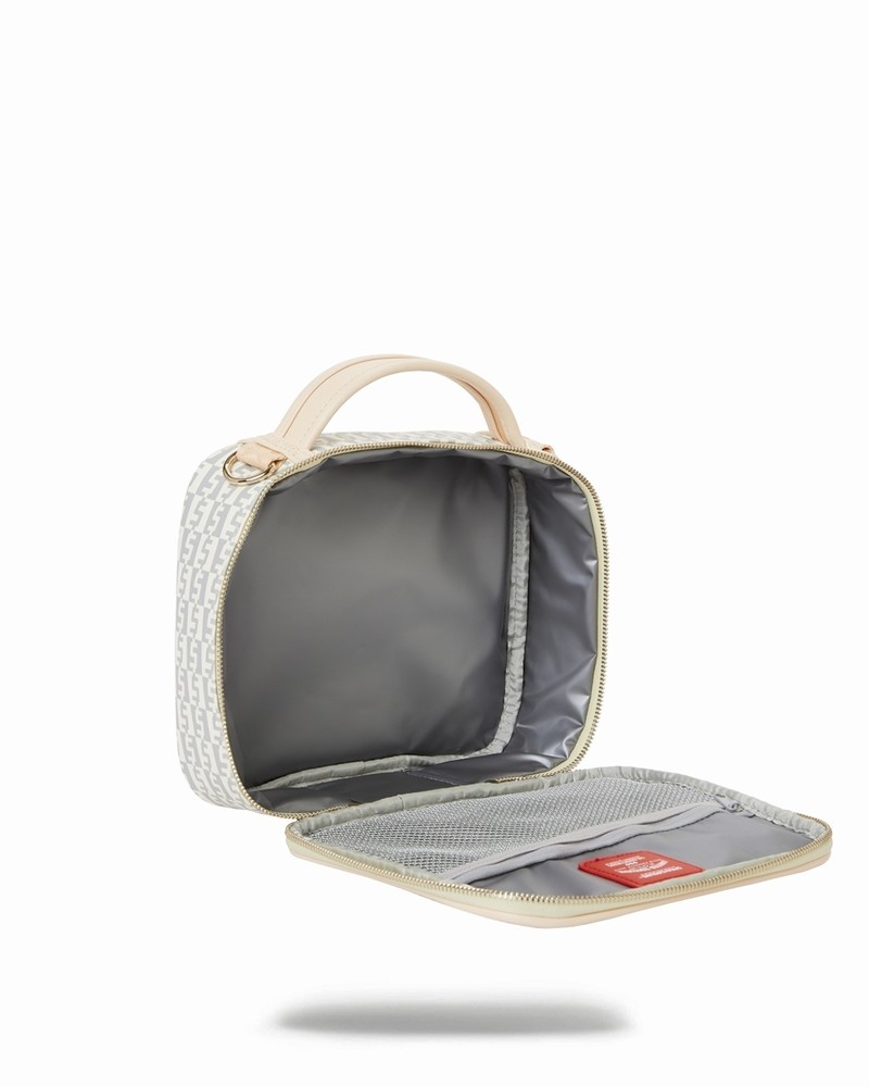 Grey Sprayground Crème De La Crème Snack Pack Insulated Men's Handbag | 99179490
