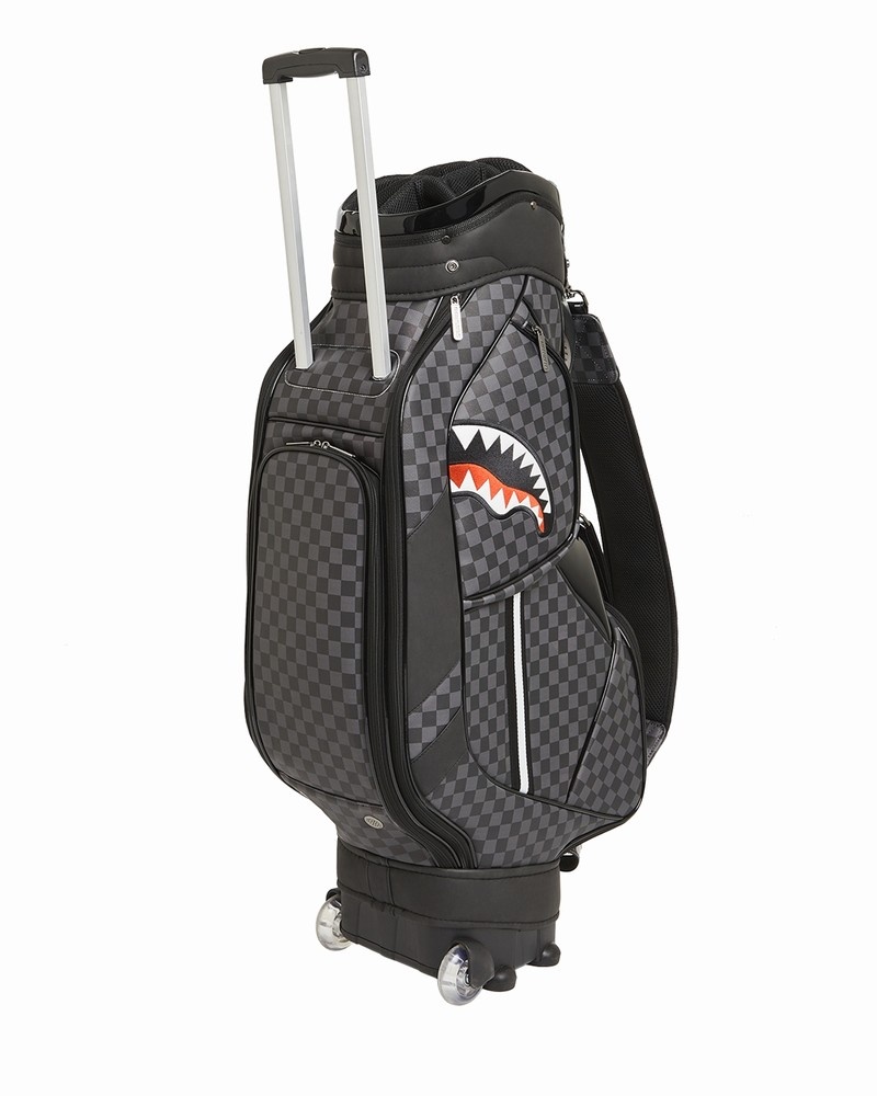 Grey Sprayground Henny Aiir To The Throne Pro Men's Golf Bags | 63154773