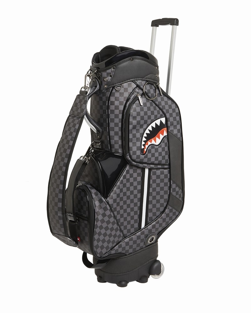 Grey Sprayground Henny Aiir To The Throne Pro Men\'s Golf Bags | 63154773