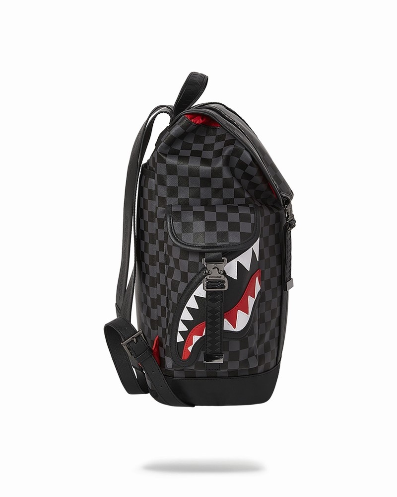 Grey Sprayground Henny Aiir To The Throne Monte Carlo Men's Backpacks | 486394031
