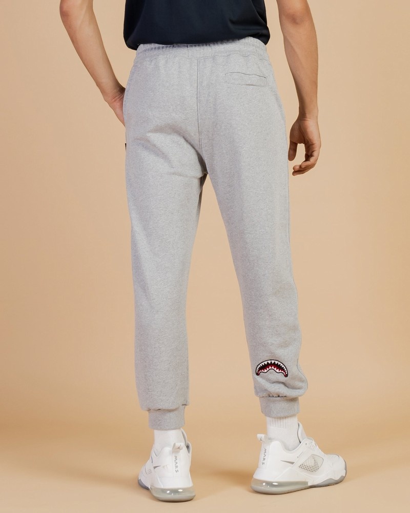 Grey Sprayground Joggers Spray Men's Pants | 656439455