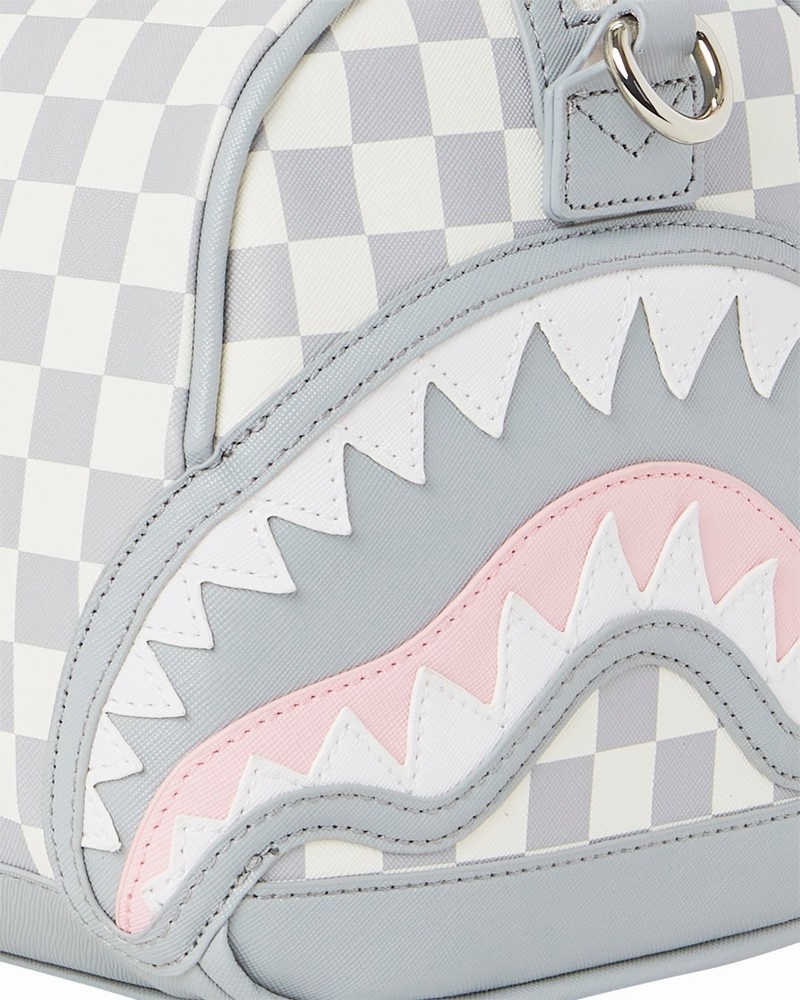 Grey Sprayground Rose Henney Mini Men's Duffle Bags | 267633119