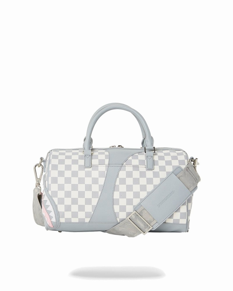 Grey Sprayground Rose Henney Mini Men's Duffle Bags | 267633119