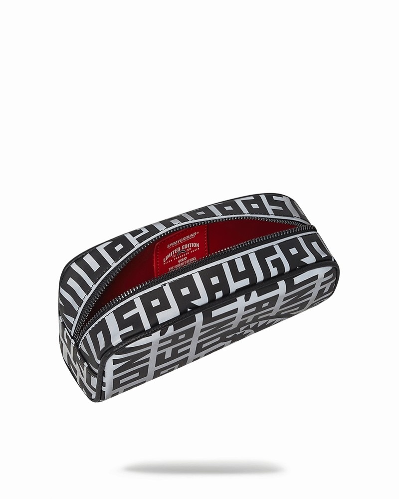 Grey Sprayground Sg Infinity Men's Pouches | 92358945