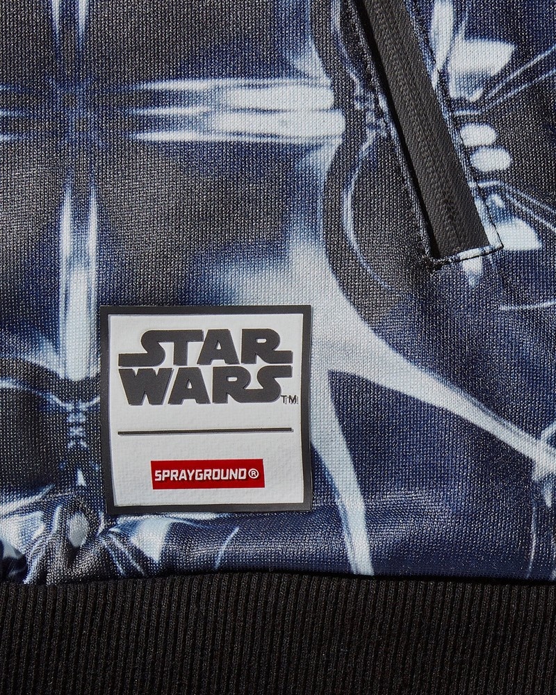 Grey Sprayground Star Wars Darth Vader Kaleidoscope Men's Hoodie | 666143181