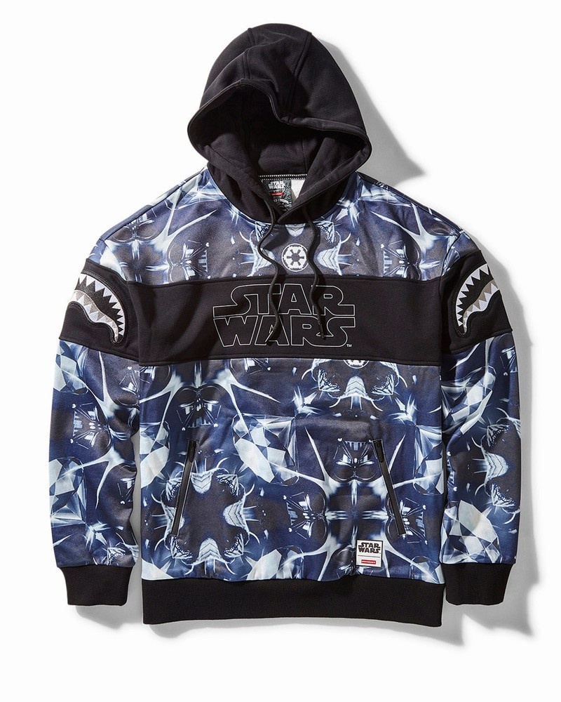 Grey Sprayground Star Wars Darth Vader Kaleidoscope Men\'s Hoodie | 666143181