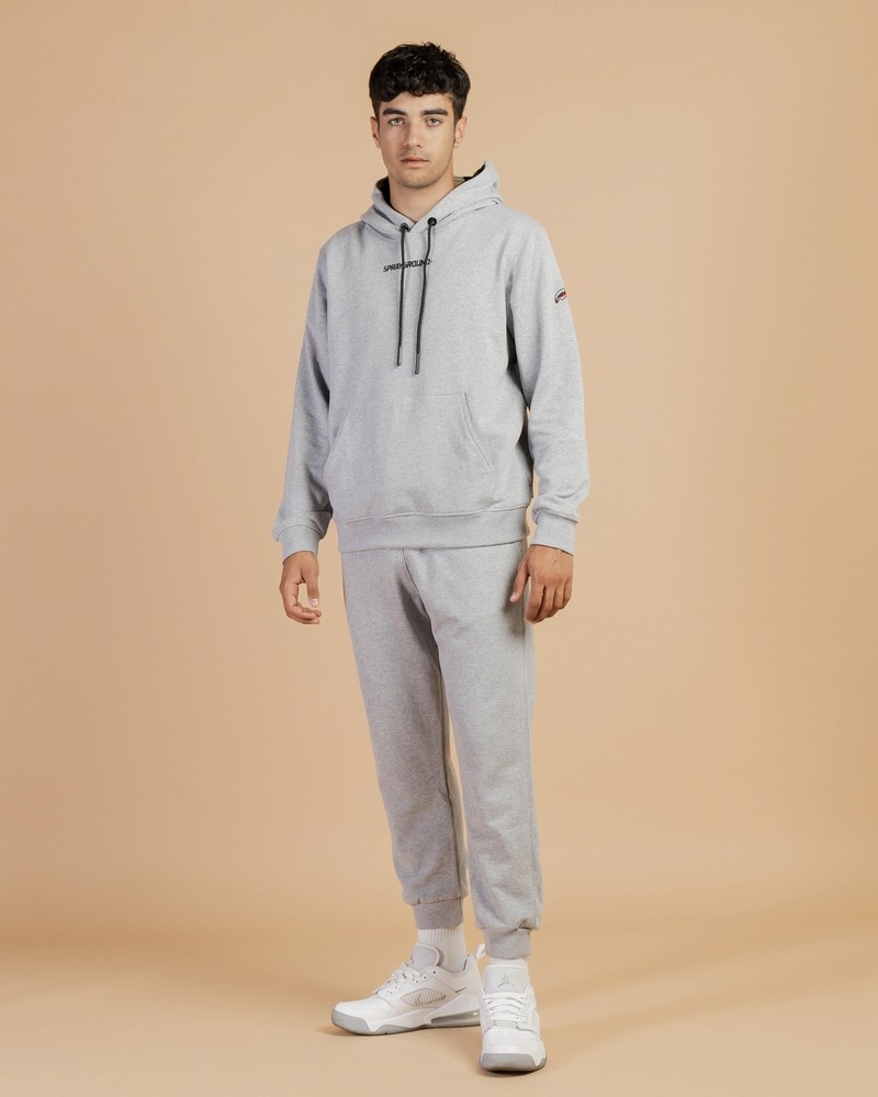 Grey Sprayground Std Blue Men's Hoodie | 547230399