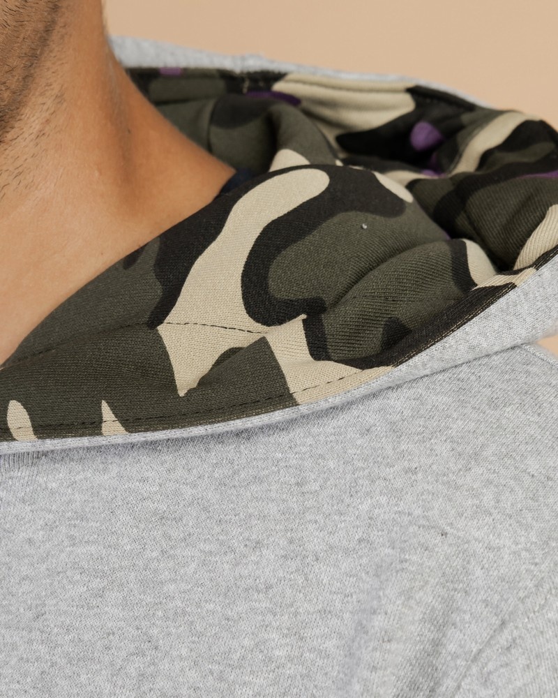 Grey Sprayground Std Blue Men's Hoodie | 547230399