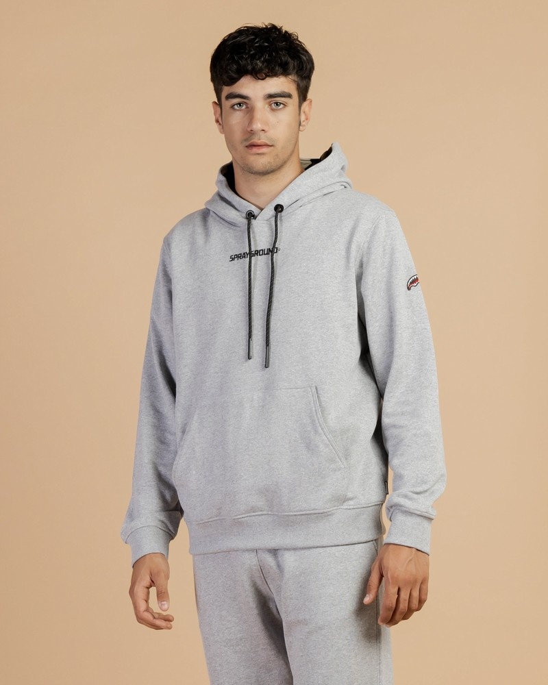Grey Sprayground Std Blue Men\'s Hoodie | 547230399