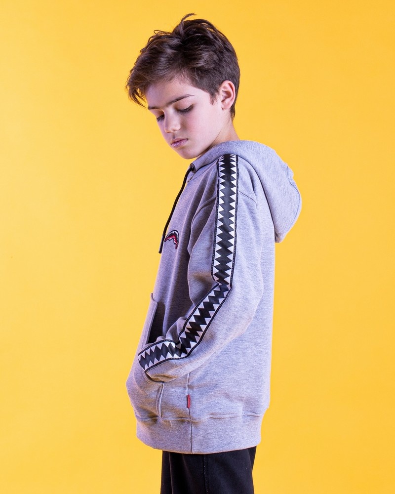 Grey Sprayground Std Kids' Hoodie | 647315754