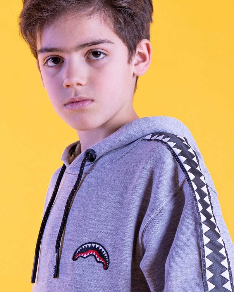 Grey Sprayground Std Kids' Hoodie | 647315754