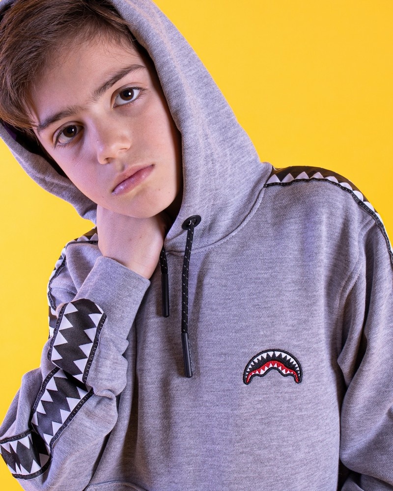 Grey Sprayground Std Kids' Hoodie | 647315754