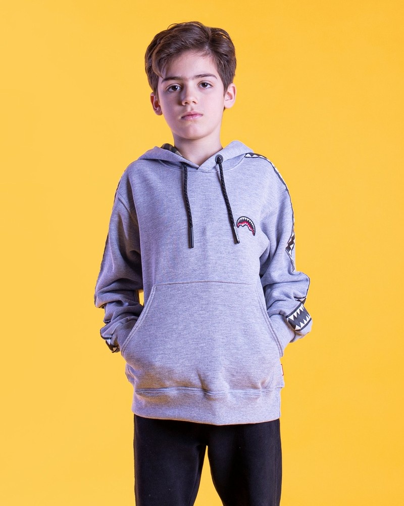 Grey Sprayground Std Kids\' Hoodie | 647315754