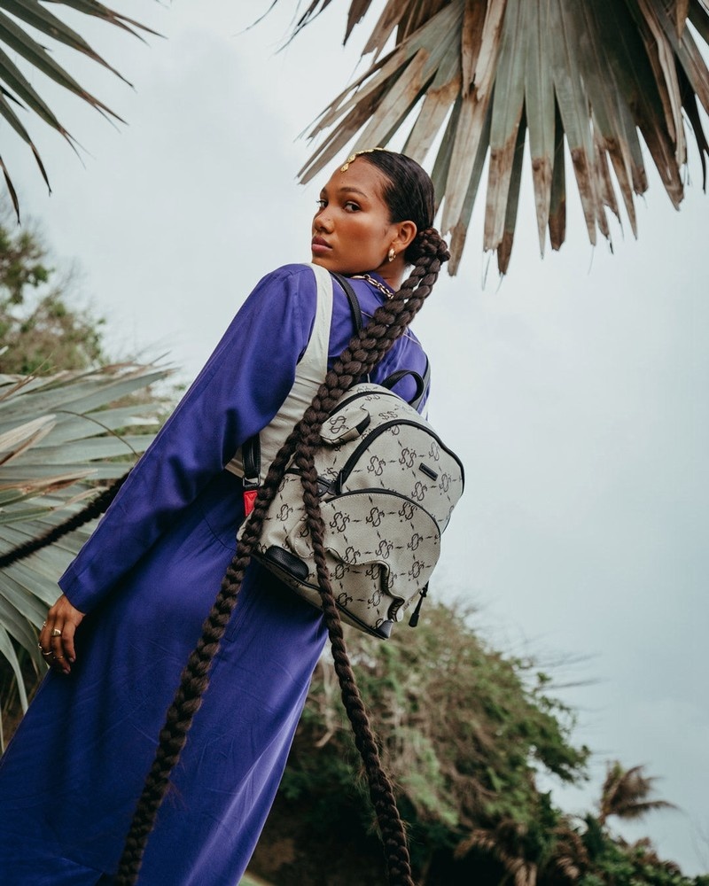 Grey Sprayground The Getaway Savage Men's Backpacks | 432362779