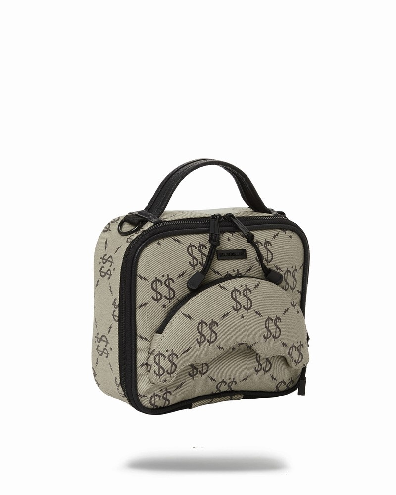 Grey Sprayground The Getaway Snack Pack Insulated Men's Handbag | 883654758