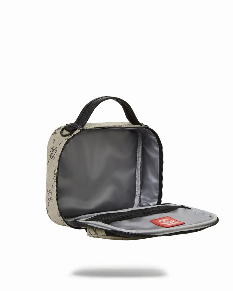 Grey Sprayground The Getaway Snack Pack Insulated Men's Handbag | 883654758
