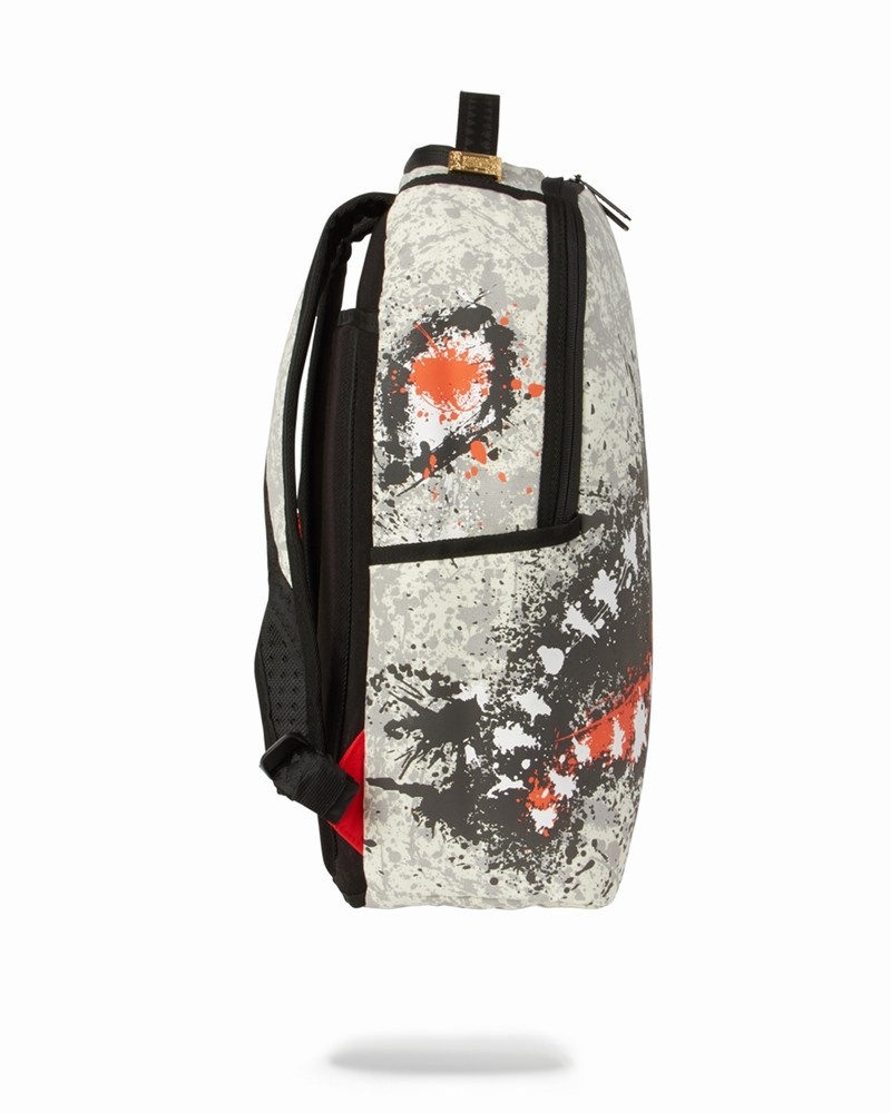 Grey Sprayground The Shark 1989 Men's Backpacks | 684601948