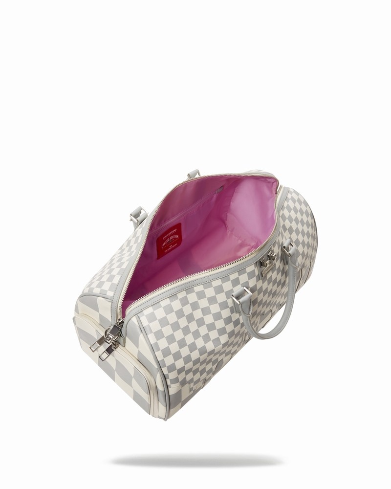 Grey Sprayground Xtc La Palais Men's Duffle Bags | 185054764