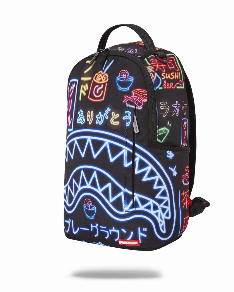 Multicolor Sprayground Shinjuku City スプレーグラウンド Men's Backpacks | 405946331
