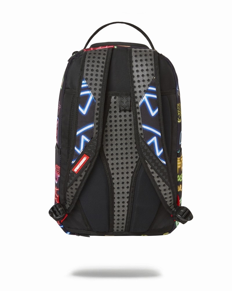 Multicolor Sprayground Shinjuku City スプレーグラウンド Men's Backpacks | 405946331