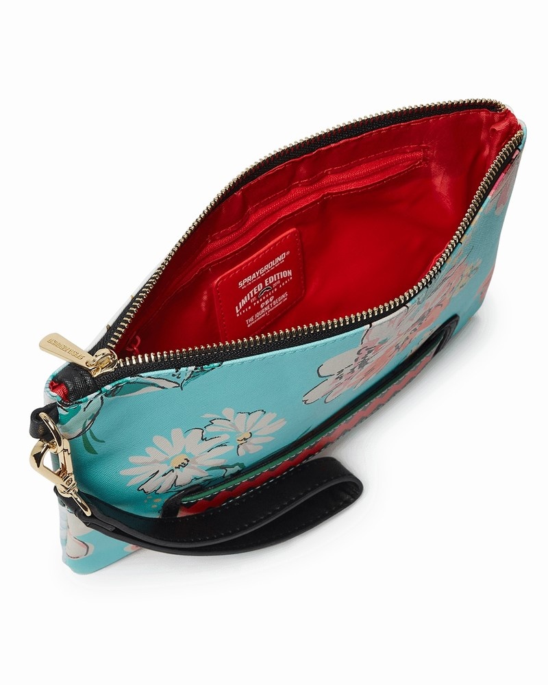 Multicolor Sprayground The Sanctuary Crossover Men's Clutch Bags | 968762917