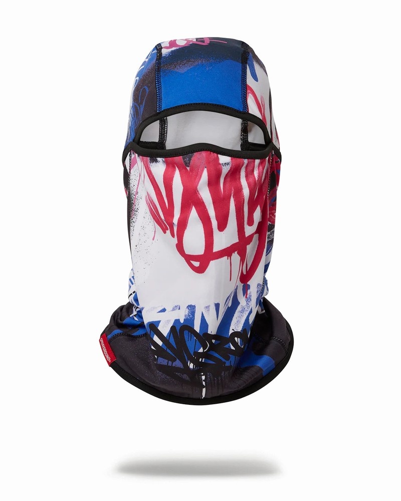 Multicolor Sprayground Vandalized Women\'s Ski Masks | 589598272