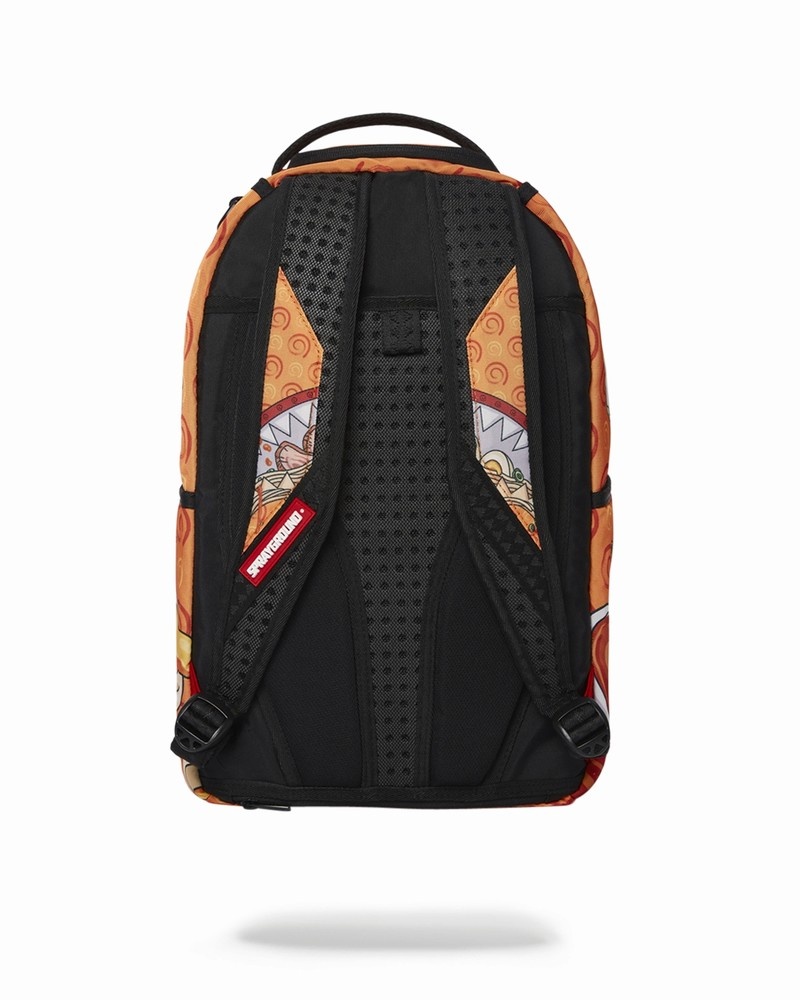 Orange Sprayground Naruto Ramen Shark バージョン2 Men's Backpacks | 213809920