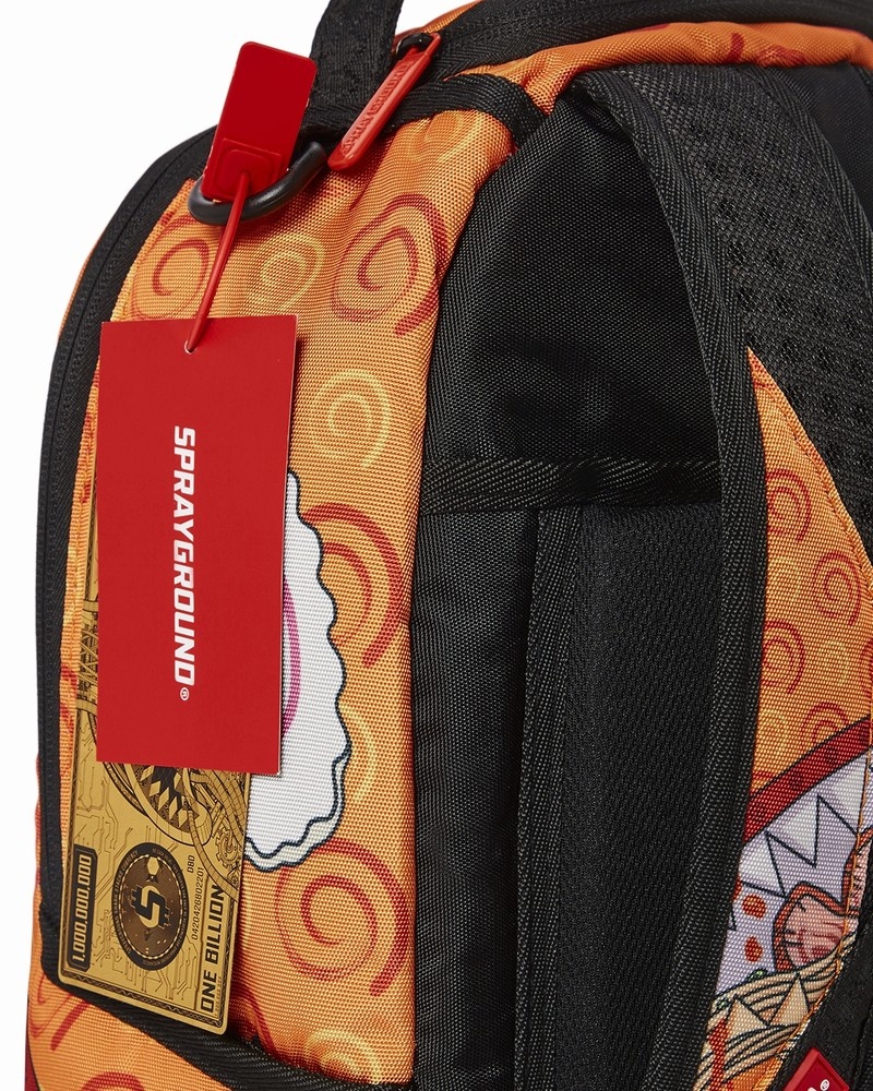 Orange Sprayground Naruto Ramen Shark バージョン2 Men's Backpacks | 213809920