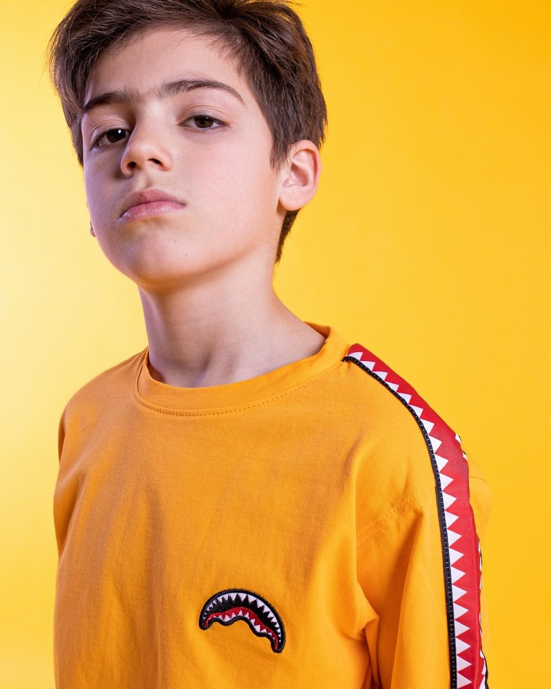 Orange Sprayground Spraybands Kids' T Shirts | 874255753