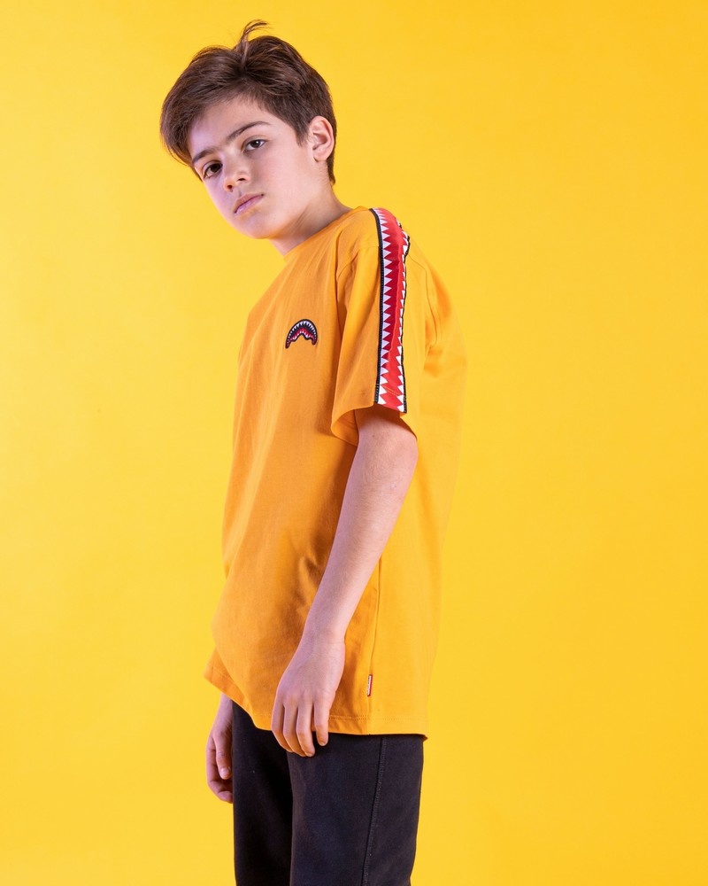 Orange Sprayground Spraybands Kids' T Shirts | 874255753