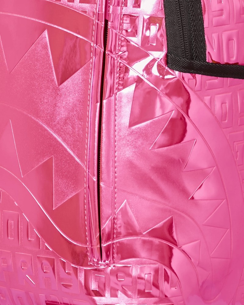 Pink Sprayground Offended Dlxvf Men's Backpacks | 407046153