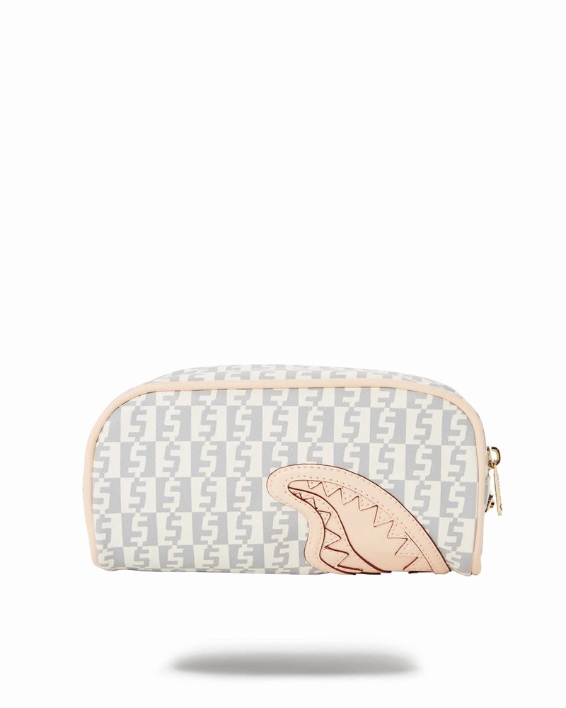 Pink Sprayground Rose Money Men's Pouches | 411505750